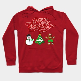 Merry Christmas Cookies Hoodie